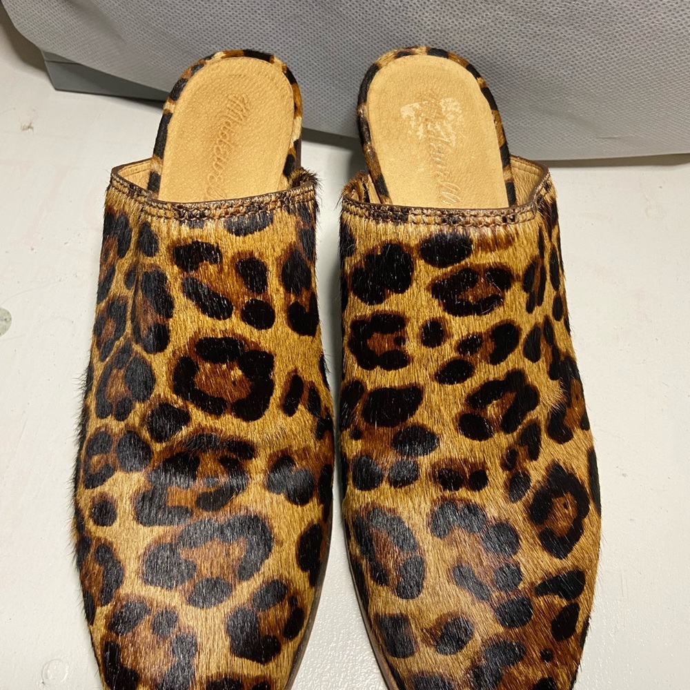Madewell Leopard Print Mules